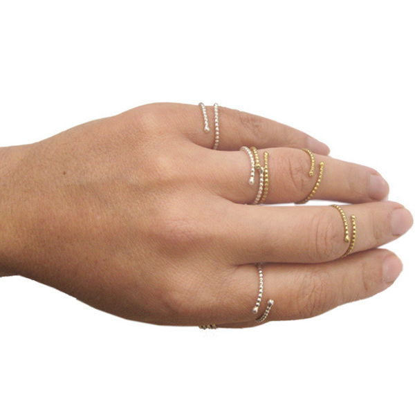 Ασημένιο δαχτυλίδι φοριέται σε όλα τα δάχτυλα οπως και σαν knuckle ring|Silver stacking ring| - μοντέρνο, επιχρυσωμένα, επιχρυσωμένα, ασήμι 925, κορίτσι, δώρο, δωράκι, minimal, κομψά, ασημένια, λεπτό, βεράκια, σετ, χριστουγεννιάτικο, έλληνες σχεδιαστές, επιπλατινωμένα, αυξομειούμενα, δώρα για γυναίκες - 5