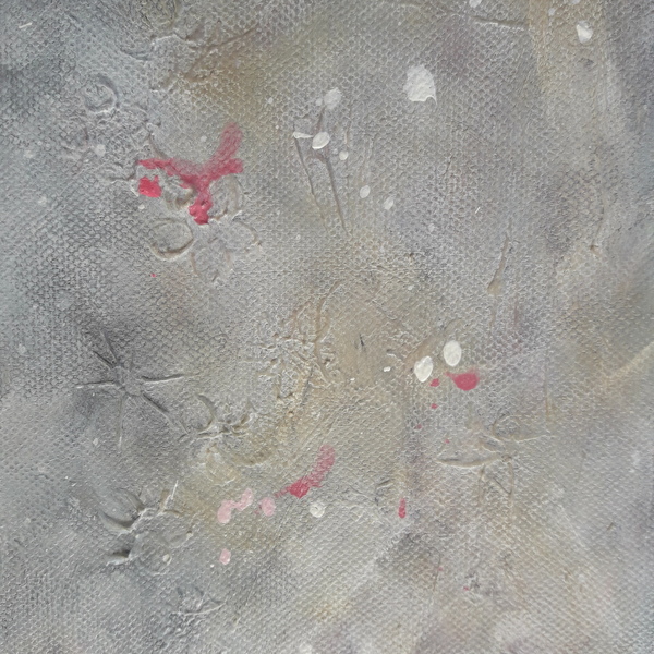 Χειροποίητος πίνακας σε καμβά με ακρυλικά χρώματα και θέμα " ρομαντικό φόρεμα". - πίνακες & κάδρα, καμβάς - 4
