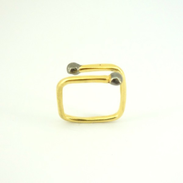 Δαχτυλιδι Σπίρτα - επιχρυσωμένα, επιχρυσωμένα, χρυσό, ασήμι 925, δαχτυλίδι, γεωμετρικά σχέδια, αυξομειούμενα