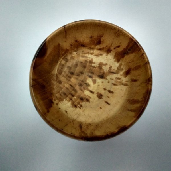 Ξύλινο βάζο από ελληνική καρυδιά - διακοσμητικό, μπολ, ξύλινο - 2