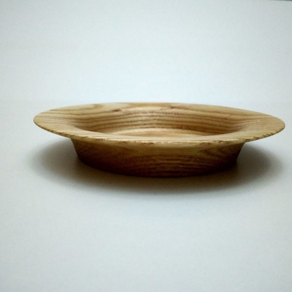 Ξύλινο πιάτο από δρυς - διακοσμητικό, ξύλινο - 3