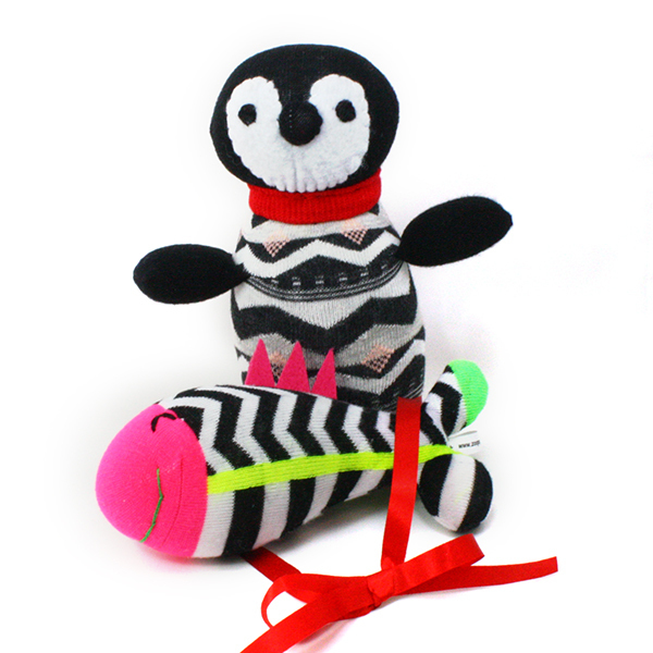 Roberto πιγκουίνος & δώρο ψαράκι! - παιχνίδι, ζωάκι, κορίτσι, αγόρι, χειροποίητα, χριστουγεννιάτικο, γιορτή, δώρα για παιδιά, λούτρινο