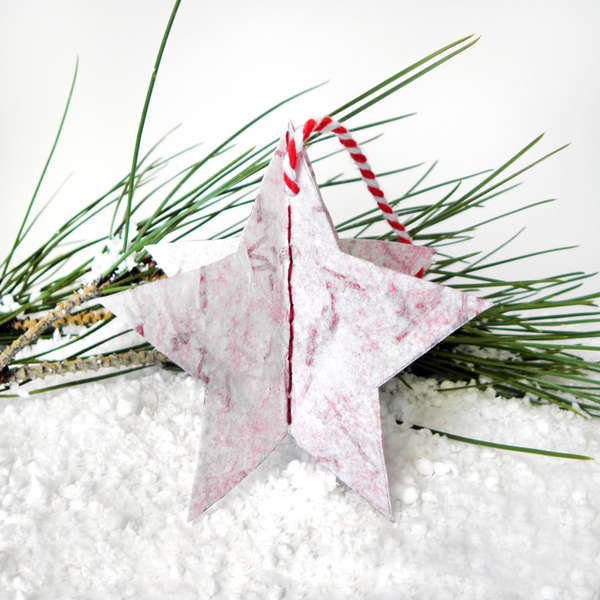 Χριστουγεννιάτικα στολίδια αστέρια, 3D - μοναδικό, χαρτί, αστέρι, κορδόνια, minimal, χριστουγεννιάτικο, χριστουγεννιάτικο δέντρο, χριστουγεννιάτικα δώρα, στολίδι δέντρου, στολίδια - 2