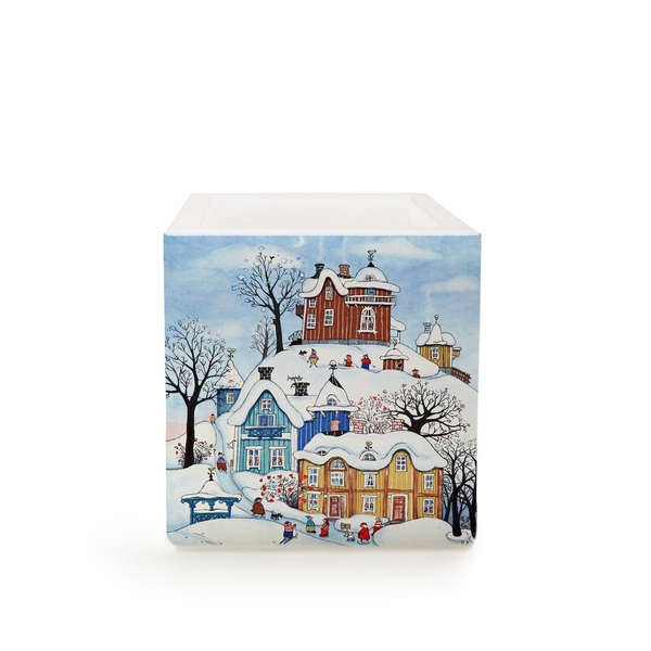 Snow Houses - διακοσμητικό, δώρο, ρεσώ & κηροπήγια, χριστουγεννιάτικο, βάσεις για ρεσώ, διακοσμητικά, κεριά, κεριά & κηροπήγια - 2