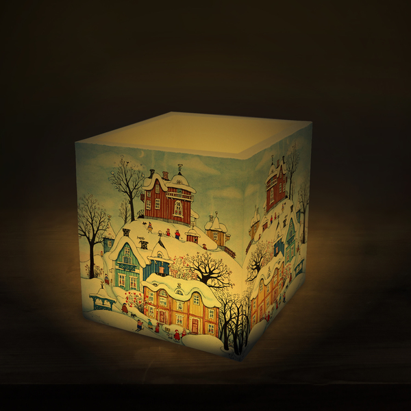 Snow Houses - διακοσμητικό, δώρο, ρεσώ & κηροπήγια, χριστουγεννιάτικο, βάσεις για ρεσώ, διακοσμητικά, κεριά, κεριά & κηροπήγια - 4