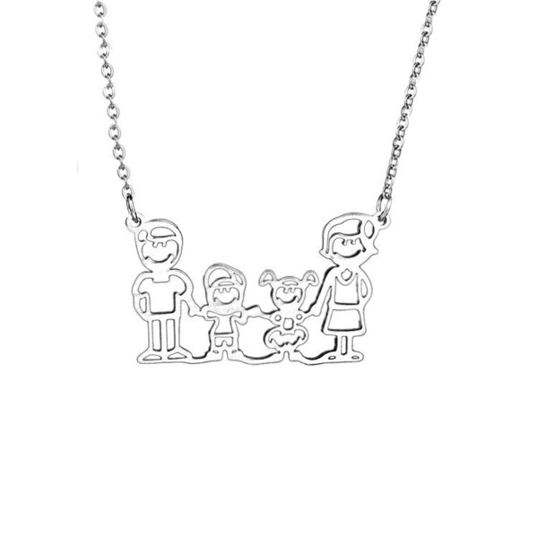 family necklace 2 kids| ατσαλινο κολιε οικογενεια αγορι&κοριτσι minimal - statement, αλυσίδες, αλυσίδες, chic, fashion, ιδιαίτερο, μοντέρνο, μέταλλο, παιδί, καθημερινό, minimal, must, διακριτικό, λεπτό, ατσάλι, ευκολοφόρετο, διαχρονικό, οικογένεια