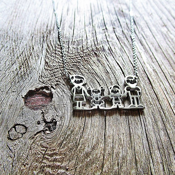 family necklace 2 kids| ατσαλινο κολιε οικογενεια αγορι&κοριτσι minimal - statement, αλυσίδες, αλυσίδες, chic, fashion, ιδιαίτερο, μοντέρνο, μέταλλο, παιδί, καθημερινό, minimal, must, διακριτικό, λεπτό, ατσάλι, ευκολοφόρετο, διαχρονικό, οικογένεια - 3