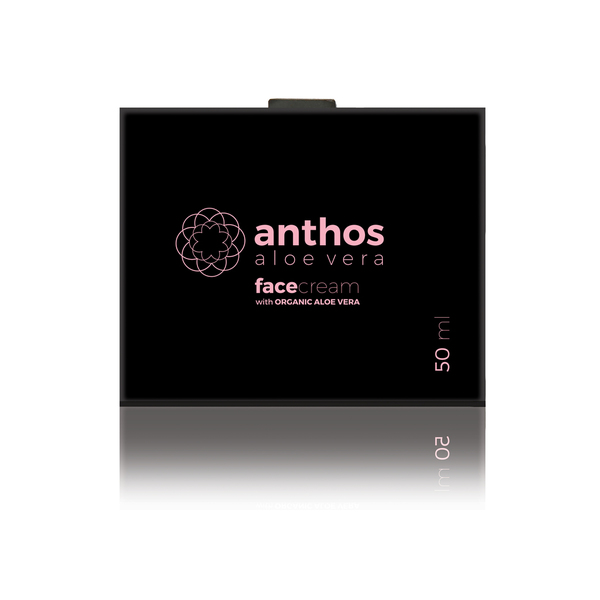 Anthos Aloe Vera Face Cream - χειροποίητα, αρωματικό, κρέμες προσώπου - 2