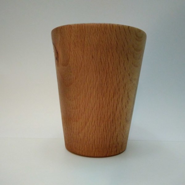Ξύλινο ποτήρι απο ξύλο οξιά - ξύλο, ξύλινο, διακοσμητικά, γενική χρήση