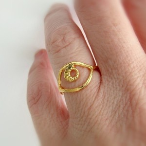 Επίχρυσο δαχτυλίδι μάτι - ιδιαίτερο, μοντέρνο, γυναικεία, επιχρυσωμένα, δώρο, μέταλλο, δαχτυλίδι, μάτι, για όλες τις ώρες, minimal, μικρά, ελαφρύ, για όλο τον χρόνο, αυξομειούμενα, φθηνά - 2