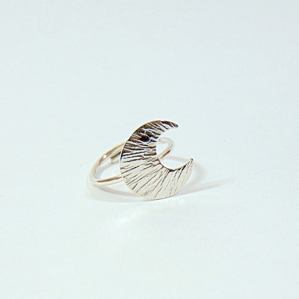 Dreamer- Δαχτυλίδι minimal - ασήμι, handmade, μοντέρνο, ασήμι 925, φεγγάρι, δαχτυλίδι, χειροποίητα, σφυρήλατο, elegant, romantic, minimal, βεράκια, αυξομειούμενα