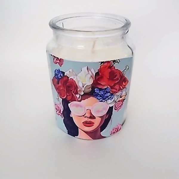 Hipster Beauty Candle Decor - γυαλί, δώρα για γυναίκες - 2