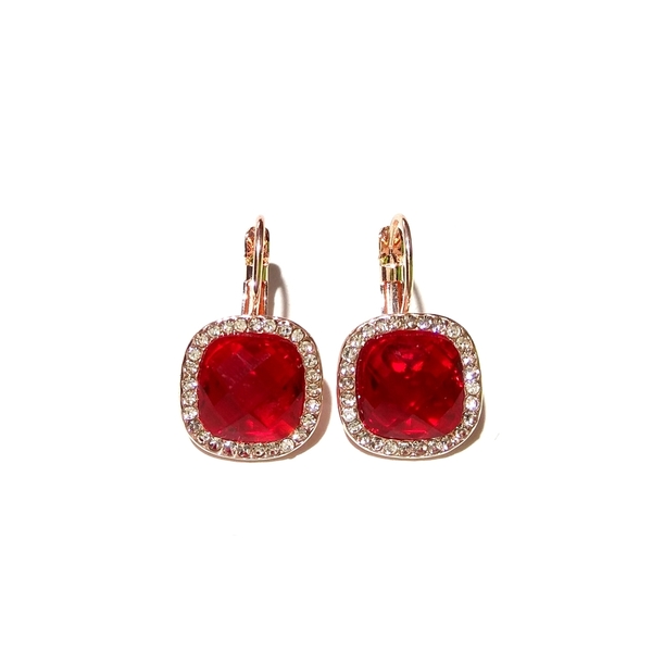 Red sparcle minis - μοντέρνο, πέτρα, αγάπη, ακρυλικό, minimal, μικρά, δώρα αγίου βαλεντίνου, αγ. βαλεντίνου