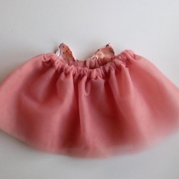 Τούλινη φούστα (tutu) με ζιγκ Ζαγκ φιόγκο - βαμβάκι, φιόγκος, κορίτσι, βρεφικά, για παιδιά - 3