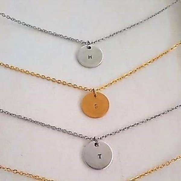 Personalized Necklaces Jewelry - αλυσίδες, chic, ασημί, επιχρυσωμένα, minimal, personalised, ατσάλι, μονογράμματα, δώρα για γυναίκες