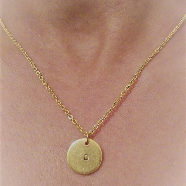 Personalized Necklaces Jewelry - αλυσίδες, chic, ασημί, επιχρυσωμένα, minimal, personalised, ατσάλι, μονογράμματα, δώρα για γυναίκες - 4