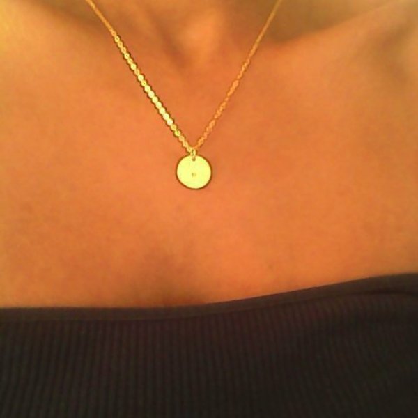 Personalized Necklaces Jewelry - αλυσίδες, chic, ασημί, επιχρυσωμένα, minimal, personalised, ατσάλι, μονογράμματα, δώρα για γυναίκες - 5
