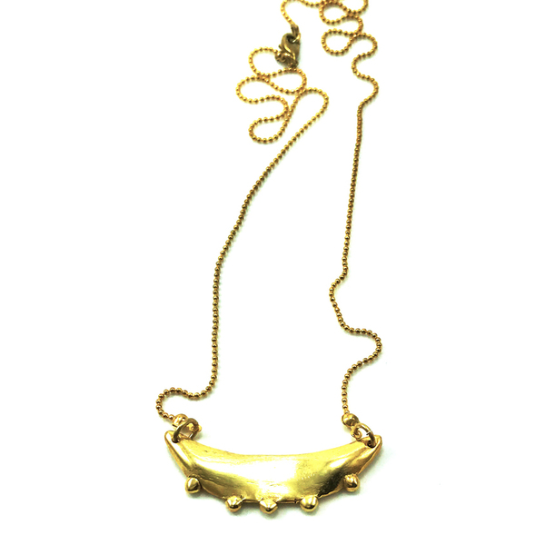 gold pendant // exotic - μονόχρωμες, ιδιαίτερο, μοναδικό, μοντέρνο, επιχρυσωμένα, ορείχαλκος, δώρο, μέταλλο, κολιέ, γεωμετρικά σχέδια, χειροποίητα, για όλες τις ώρες, μακριά, minimal, unique, διαχρονικό, μπρούντζος, κρεμαστά - 2