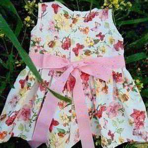 Βρεφικό φόρεμα Butterfly με κορδέλα στην μέση - βρεφικά, παιδικά ρούχα, βρεφικά ρούχα
