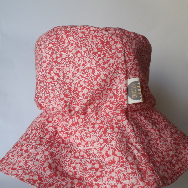 Βρεφικό καπέλο χειροποίητο - ροζ, κορίτσι, δώρο, βρεφικά, καπέλο, για τα μαλλιά, για παιδιά - 2