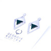 Tiny 20180403220014 958d2f8c triangle stud earrings