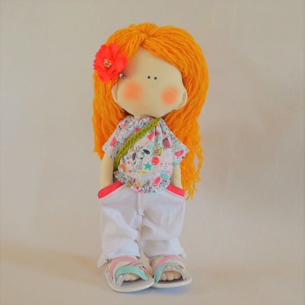 Μiss.egg ξανθουλα με λαμπάδα - κορίτσι, λαμπάδες, για παιδιά, δώρο παιδικό, κούκλες - 2