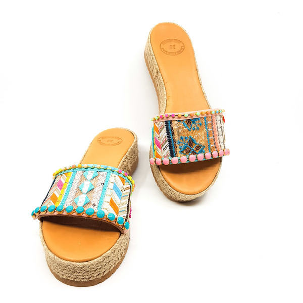 Thai Sandals - δέρμα, minimal, boho, ethnic