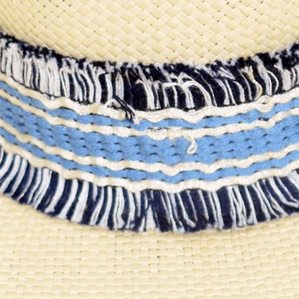 Καπέλο Panama MILENA - ύφασμα, καλοκαίρι, χαρτί, παραλία - 2