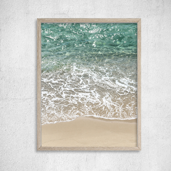 poster 20x30cm Green Sea Naxos / αφισα 20χ30εκ Green Sea Naxos - διακοσμητικό, καλοκαιρινό, χαρτί, δώρο, διακόσμηση, decor, τοίχου, αφίσες, θάλασσα, γενέθλια, gift
