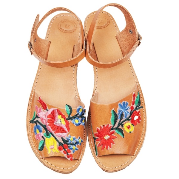 Andalusia sandals - δέρμα, all day, απαραίτητα καλοκαιρινά αξεσουάρ, boho, ethnic