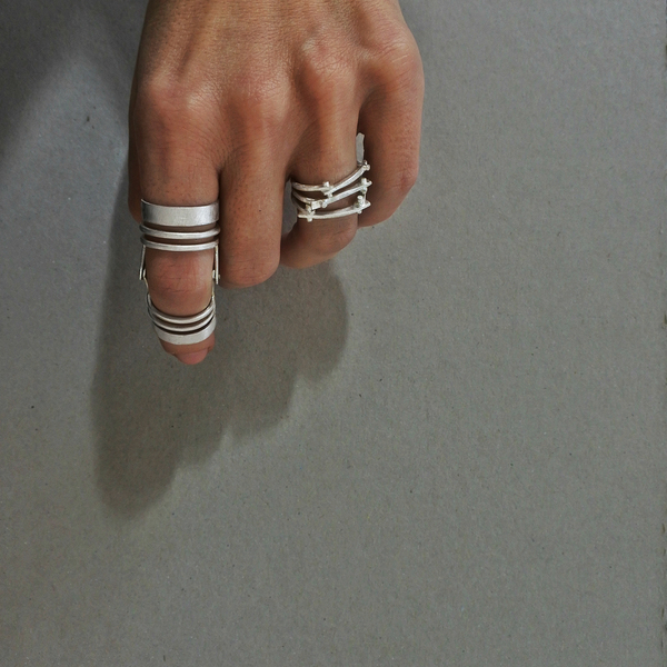 ○ tools | δαχτυλίδι από ασήμι 925 - μοναδικό, μοντέρνο, καλοκαίρι, ασήμι 925, δαχτυλίδι, χειροποίητα, rock - 3