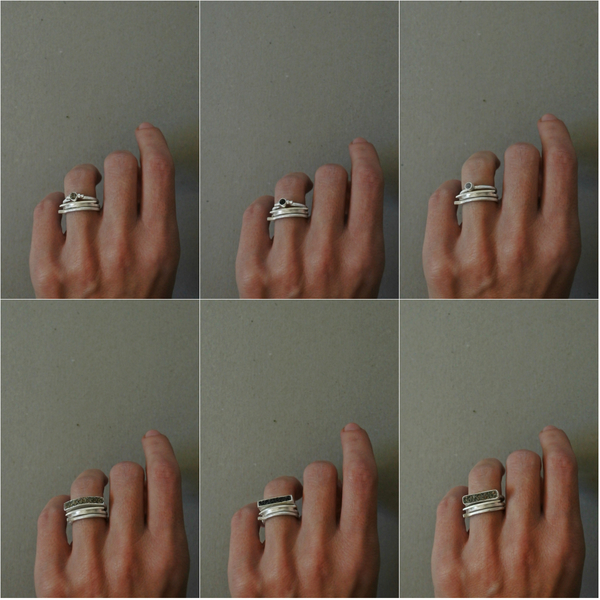 ○ salty | σετ δαχτυλίδια από ασήμι 925 -1.7cm - μοντέρνο, καλοκαίρι, ασήμι 925, δαχτυλίδι, γεωμετρικά σχέδια, χειροποίητα, minimal, βεράκια, σετ, rock - 3