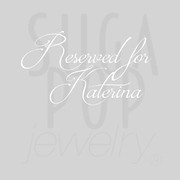 Reserved for Katerina - ασήμι, charms, επιχρυσωμένα, επάργυρα, κορίτσι, αγόρι, customized, όνομα - μονόγραμμα, personalised, αυξομειούμενα