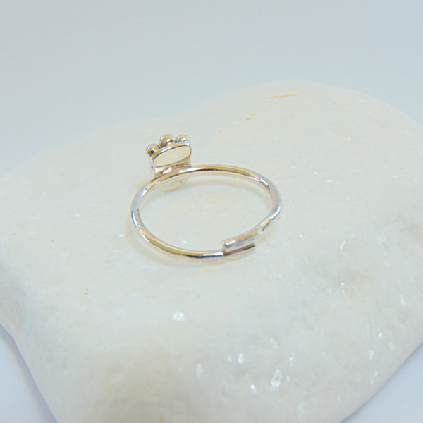 Ασημένιο δαχτυλίδι με ρουμπίνι - ημιπολύτιμες πέτρες, vintage, ασήμι 925, δαχτυλίδι, minimal, διακριτικό, boho, αυξομειούμενα - 3