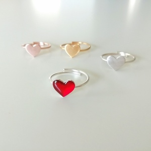 Δαχτυλίδι καρδιά από ασήμι 925, σειρά "Miniatures" - chic, γυναικεία, ασήμι 925, σμάλτος, mini, καρδιά, δώρο, αγάπη, δαχτυλίδι, romantic, καθημερινό, minimal, ασημένια, διακριτικό, μικρά, ερωτευμένοι, ευκολοφόρετο, δώρα επετείου, βαλεντίνος, δώρα αγίου βαλεντίνου, αυξομειούμενα, φθηνά - 4