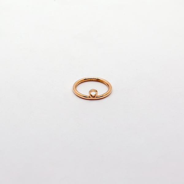 Δαχτυλίδι διάτρητος κύκλος - ασήμι, γυναικεία, επιχρυσωμένα, ασήμι 925, γεωμετρικά σχέδια, personalised, βεράκια, μικρά
