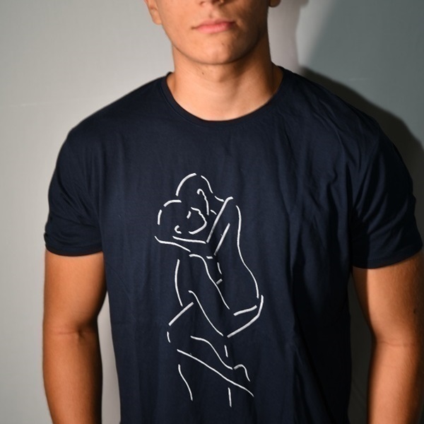 ''Love art'' T-shirt - χειροποίητα, δώρα για άντρες