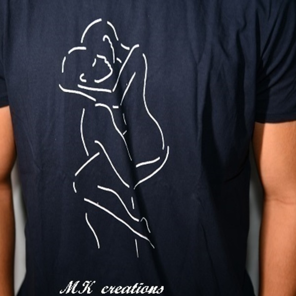 ''Love art'' T-shirt - χειροποίητα, δώρα για άντρες - 2