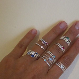 marquise rings - ασήμι, βεράκια, boho, σταθερά - 3
