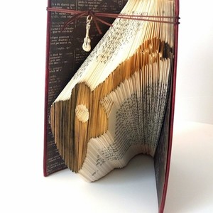 Βιβλίο book folding κιθάρα - χαρτί, διακοσμητικά - 2