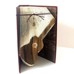 Βιβλίο book folding κιθάρα - χαρτί, διακοσμητικά - 3