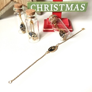 New year chain bracelet “19” - χριστουγεννιάτικο, γούρια
