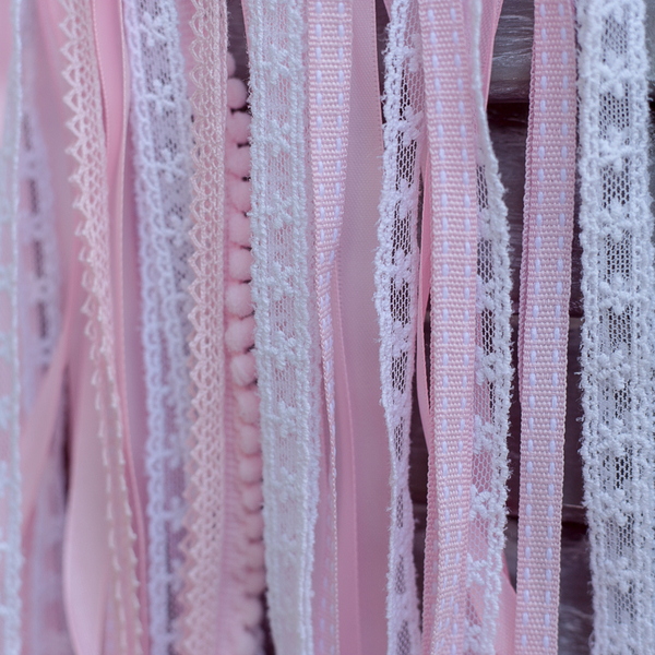 ❥ Dreamcatcher σε ροζ αποχρώσεις με πεταλουδίτσα - ροζ, κορίτσι, πεταλούδα, διακοσμητικά - 3