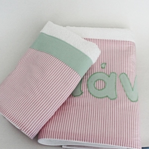 Παιδικές πετσέτες/σετ με μονόγραμμα - κορίτσι, πετσέτα, πετσέτες