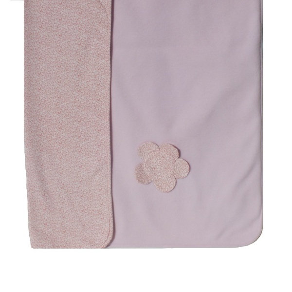 Βρεφική κουβέρτα αγκαλιάς - λουλουδάκι - κορίτσι, δώρα για βάπτιση, Black Friday, δώρο γέννησης, κουβέρτες - 3