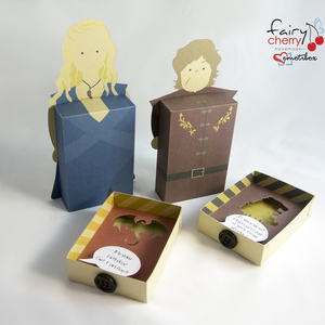 Emotibox 3D μεγάλο μέγεθος ευχητήρια καρτούλα Game of Thrones - δώρα γενεθλίων, γενική χρήση, δώρο έκπληξη - 3