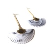 Tiny 20190506100532 4ee71607 seashell hematite earrings