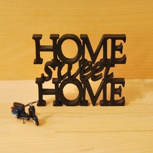 Επιγραφή HOME sweet HOME - ξύλο, δώρο, σπίτι, χειροποίητα, ξύλινο, διακοσμητικά, πρωτότυπα δώρα - 4