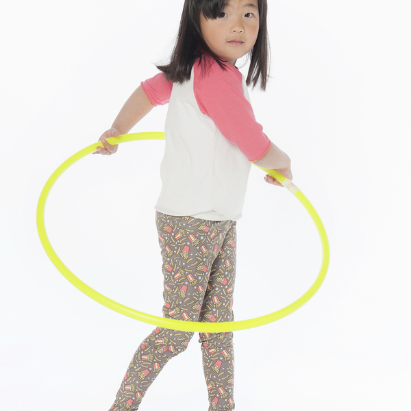 Παιδικό Κολάν με Πατάτες Τηγανητές - Ελαστικό Κολάν French Fries - κορίτσι, παιδικά ρούχα, παιδικά κολάν - 3