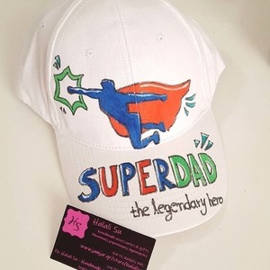 καπέλο jockey για τoν μπαμπά superdad (σούπερ μπαμπάς) - καπέλο, δώρα για τον μπαμπά - 2
